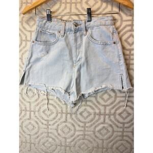 Wild Fable Super High Rise Button Fly Cut Off Shorts Women 00‎ 2.5" Inseam